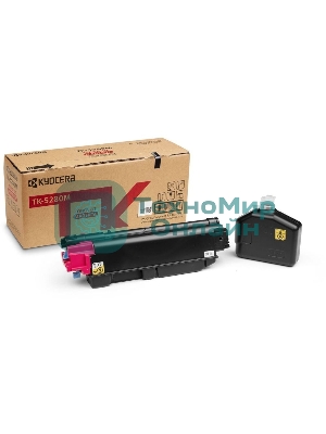 Картридж лазерный Kyocera TK-5280M (1T02TWBNL0) пурпурный для M6235cidn/M6635cidn/P6235cdn 11000 стр