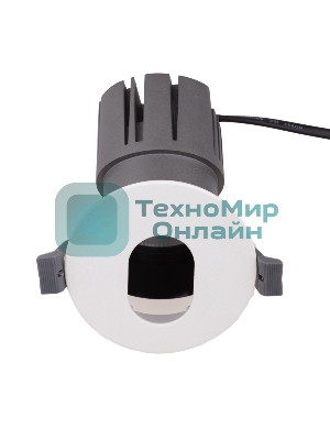 Светильник встраиваемый поворотный Rexant Horeca Dark Light с антиослепляющим эффектом 12 Вт 4000 К Oval LED WHITE