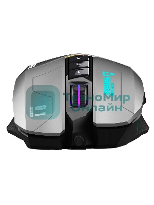 Мышь проводная A4Tech Bloody W60 Max серый/черный, 10000 dpi, USB, кнопки - 10