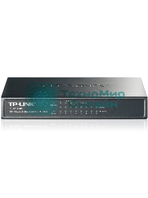 Коммутатор TP-Link SMB TL-SG1008P Коммутатор 8-port Gigabit Switch с 4 портами РоЕ