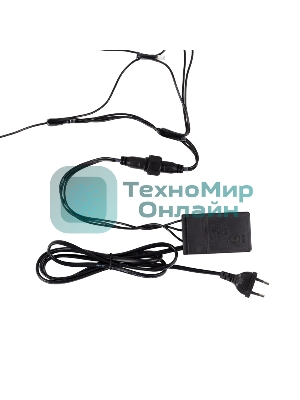 Гирлянда Neon-night Сеть 2х2х1.5 м, свечение с динамикой, прозрачный ПВХ, 136 LED, 230 В, цвет свечения белый