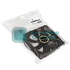 Вентилятор для корпуса ExeGate EX12025S2P черный, 120 мм, 1500 об/мин, 24 дБ, 2 pin