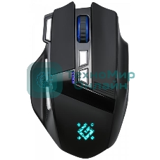 Мышь беспроводная Defender Knight GM-885 черный, 3200 dpi, радиоканал, USB, кнопки - 8