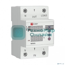 Реле напряжения и тока с дисплеем MRVA 40A EKF PROxima MRVA-40A