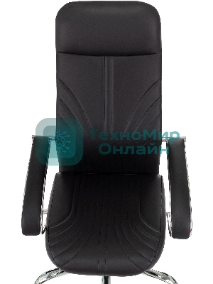 Кресло Бюрократ CH-610SL черный, экокожа