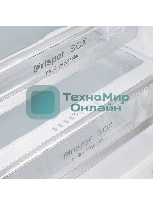 Холодильник Maunfeld MFF186NFRB черный двухкамерный 181/71л морозилка снизу, No Frost