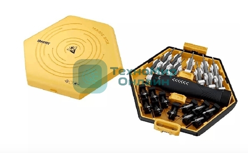 Отвертка с набором бит Jakemy JM-8185