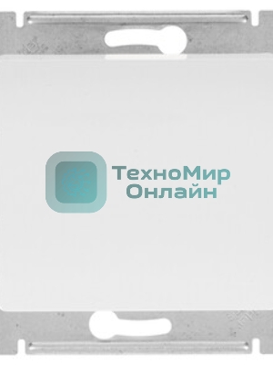 Systeme Electric Glossa Бел Кнопка нажимная, сх.1, 10АХ