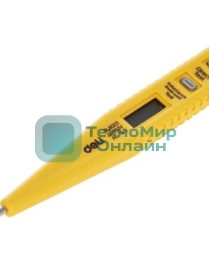 Индикаторная отвертка-тестер напряжения цифровая Deli DL8003 (12-250 В)