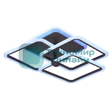 Потолочный светодиодный светильник FA535/3 CF кофе 118W 510*510*140 (ПДУ РАДИО 2.4)