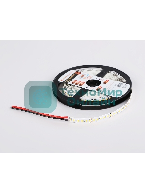 Светодиодная лента Ambrella light GS1301 2835 180Led/ 14.4W m/ 12V IP20 3000K/ 5000*8*1.2mm (2 конт.)