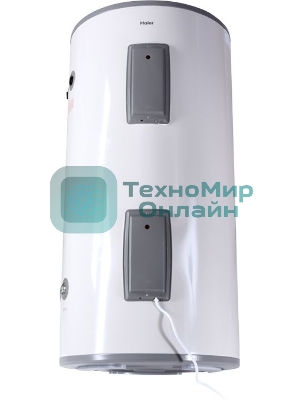 Водонагреватель накопительный электрический Haier FCD-JTLD200 200л, 2,7 кВт., напольный вертикальный круглый, мех. управление, сверхпрочная эмаль, 2 ТЭНа из нержавейки, тройная защита, гарантия 7 лет, белый
