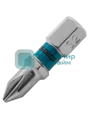 Набор бит Gross 11349 РН1x25, сталь S2, 2 шт