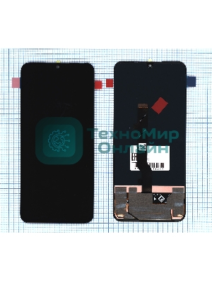 Дисплей (модуль) для Infinix Note 12 Pro, Note 12 (2023) в сборе с тачскрином (orig lcd) черный
