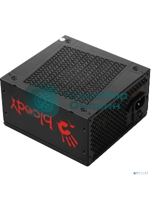 Блок питания Bloody BD-PS1000G, 1000Вт, 80 PLUS Gold, 140мм, модульный, черный