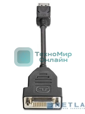 Адаптер HP DisplayPort to DVI-D (FH973AA)
