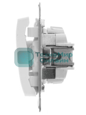 Systeme Electric Glossa Бел Кнопка нажимная, сх.1, 10АХ