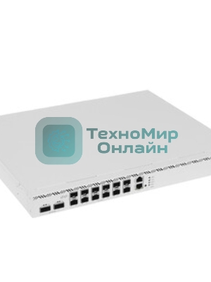 Маршрутизатор MikroTik CCR2216-1G-12XS-2XQ 10/100/1000BASE-TX/SFP серый