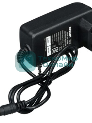 Источник питания Rexant 12 V 24 W с DC разъемом подключения 5.5х2.1, белый корпус (IP23)