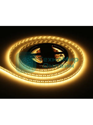 Светодиодная лента Ambrella light GS1301 2835 180Led/ 14.4W m/ 12V IP20 3000K/ 5000*8*1.2mm (2 конт.)