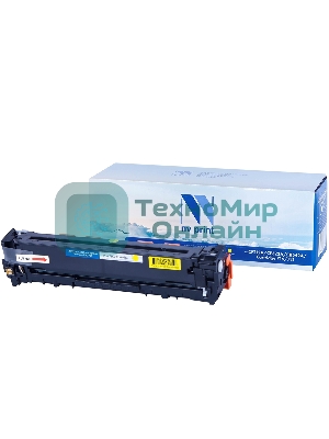 Картридж лазерный NVPrint совместимый HP CF212A/CE322A/CB542A/Canon 716/731 Yellow для LaserJet Color Pro M251n/M251nw/M276n/M276nw/CP1525n/CP1525nw/CM1415fn/CM1415fnw/CP1215/CM1312/CM1312nfi/CP1215/Canon i-SENSYS LBP5050/LBP5050n/MF8030Cn/MF8040Cn/MF8050Cn/MF8080Cw/LBP-7100Cn/7110Cw (1600k)