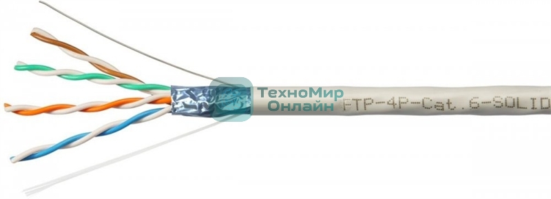 Кабель NEOMAX NM20611 FTP cat.6, 4 пары, (305м) 0.57 мм LSZH Медь