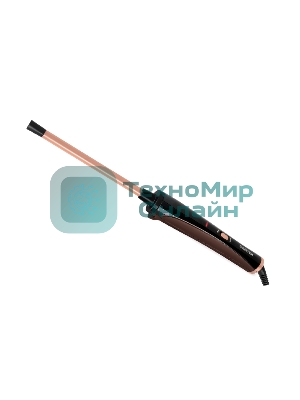 Щипцы для завивки волос Centek CT-2092 черный/коричневый, 9 мм, 200 °C, 1 режим