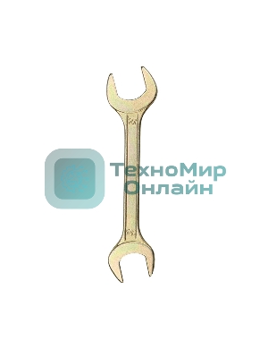 Ключ гаечный рожковый Rexant 24х27 мм, желтый цинк