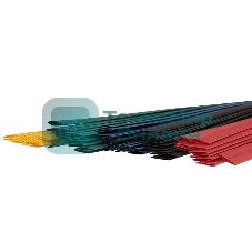 Термоусаживаемые трубки Rexant 12,0/6,0 мм, набор пять цветов, упаковка 50 шт. по 1 м