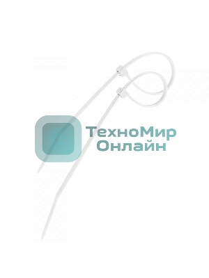 Хомут кабельный PROconnect 2.5х200 нейл. белый (уп. 100 шт)