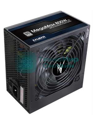 Блок питания Zalman MegaMax 800W (ZM800-TXII), 800Вт, 80 PLUS, 120мм, черный