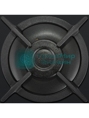 Газовая варочная панель Maunfeld EGHG.32.1CB/G, 2 конфорки, закаленное стекло, черный