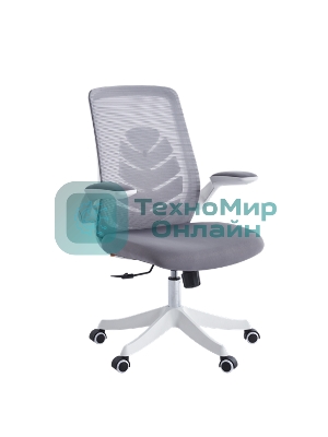 Кресло Chairman CH565 серый, сетка, 120 кг