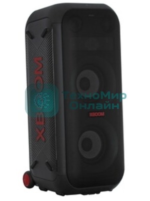 Минисистема LG XBOOM XL9T черный/красный 1000Вт USB BT