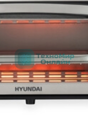 Мини-печь Hyundai MIO-HY071 9 л, 800 Вт, серебристый