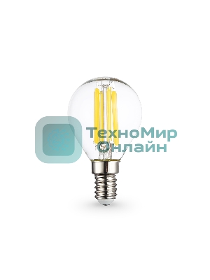 Лампа светодиодная 451534 Filament LED P45 15W E14 4000K 220-240V