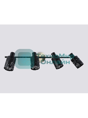 Светильник Ambrella light TR8670/4 BK/SB чёрный/бронза E14/4 max 60W 760*100*190
