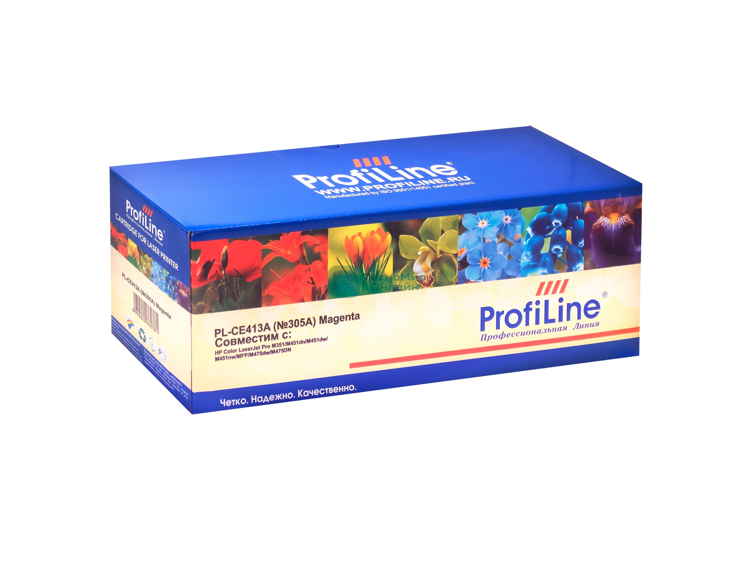 Картридж лазерный ProfiLine PL-CE413A (№305A) для принтеров HP Color LaserJet Pro M351/M451dn/M451dw/M451nw/MFP/M475dw/M475DN Magenta 2600 копий