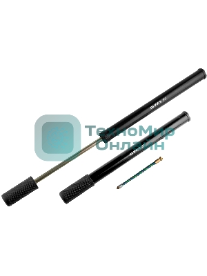 Насос ручной HPS-295-3 Stels пластиковый чёрный (41 см) Насос ручной велосипедный HPS-295-3, диаметр 30мм, длина 410 мм, с логотипом 