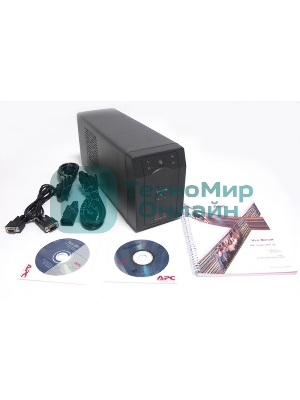 Источник бесперебойного питания APC Smart-UPS SC SC620I 390Вт 620ВА черный