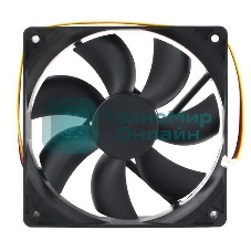 Вентилятор для корпуса Gembird D12025HM-3 черный 120мм 2000rpm 30db 3-pin