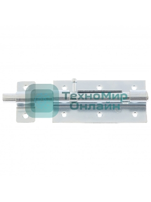 Задвижка дверная ЗД-09, цинк, (Металлист) Россия