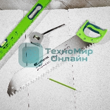 Ножовка для пенобетона Сибртех, 550 мм двухкомпонентная рукоятка