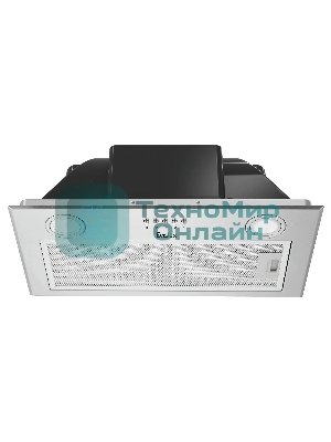 Вытяжка встраиваемая Evelux Margit 60 X серебристый, 53 см, 750 куб. м/ч, 52 дБ