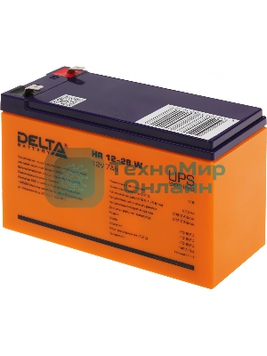 Батарея для ИБП Delta HR 12-28 W (12V, 7Ah)