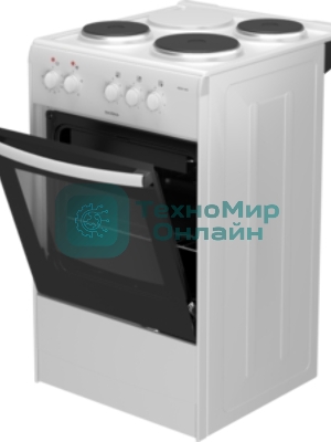 Плита электрическая Darina S EM331 404 W белый, конфорок 3 шт, духовка 50 л, 50 см x 85 см x 56 см