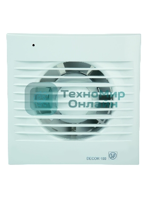 Вентилятор вытяжной SOLER&PALAU Decor 100C 95 м3/ч. Установочный д 100 мм. 40 dB(A)