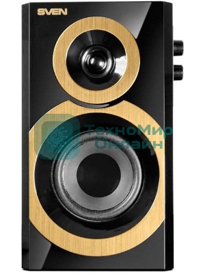 Акустическая система SVEN SPS-619 GOLD акустическая система 2.0, мощность 2х10 Вт(RMS)