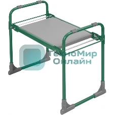 Скамейка садовая с мягким сиденьем НИКА СКМ (СКМ/З зеленый)