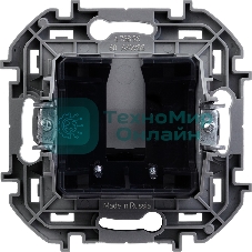 Вывод кабеля с зажимом для крепления Inspiria белый